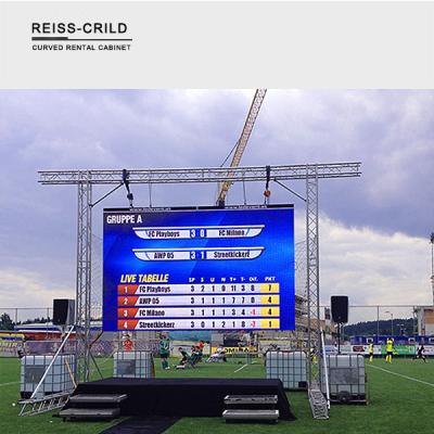 China P6 6000cd/m2 IP65 SMD3535 Outdoor Rental LED Display for sale
