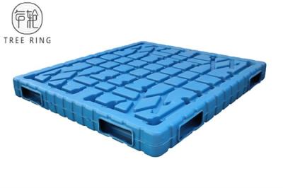China Large Hygienic Blow Molded Plastic Shipping Pallets Reusable 1500 * 1200 * 160 Mm for sale