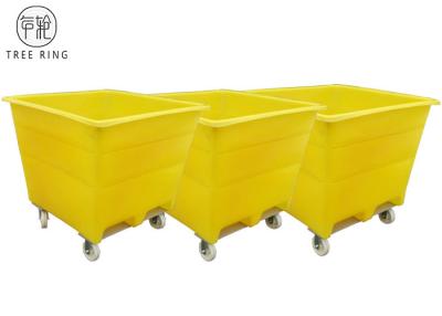 China Handling Durable Rotomolding Products LLDPE With Galvanized Base Industrial  Material Handling Bins Container for sale