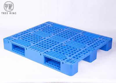 China Yellow Rackable HDPE Plastic Pallets With 9000 Lbs Capacity P1210 Recycling for sale