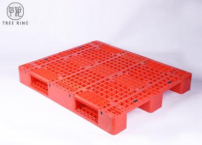 China Medium Duty Molded Plastic Pallets With Steel Bar Racking Load 1200 * 1000 * 170 mm for sale