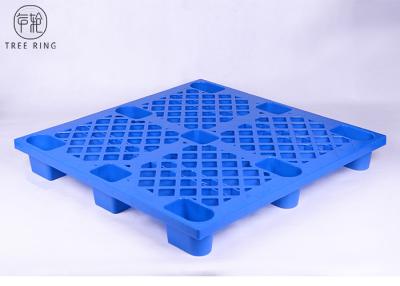 China Blue / White Lightweight Plastic Pallets For Goods  Transport 1100 * 1100 P1111(N) for sale