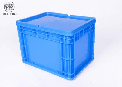 China 26 Liter Euro Stacking Large Stackable Plastic Storage Bins With Lids 400 * 300 * 280 for sale