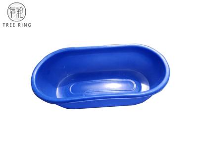 China Heavy Duty Oval Shape Poly Tubs Tanks With Flat Bottom Roto Molding Round End Stock for sale
