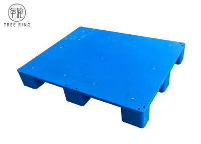 China Euro Solid Deck Flat Top HDPE Plastic Pallets , FP 1010 Polyethylene Plastic Skids for sale