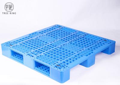 China P1111 HDPE Plastic Pallets 1100 × 1100 Mm , Dynamic 1000 Kg Plastic Shipping Pallets for sale