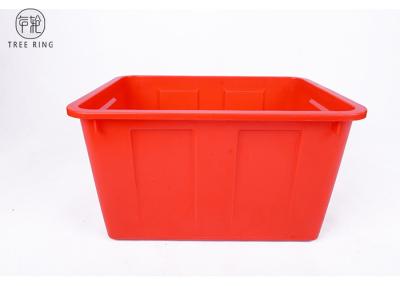China Customized  Blue Plastic Storage Bins Outer Recycling  W70 510 * 380 * 290 Mm for sale