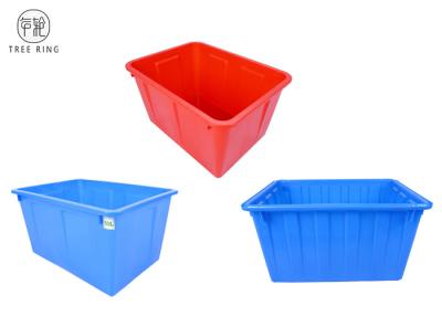 China Growing Tote Plastic Bin Boxes , W160 Garden  Rectangular Plastic Storage Containers for sale