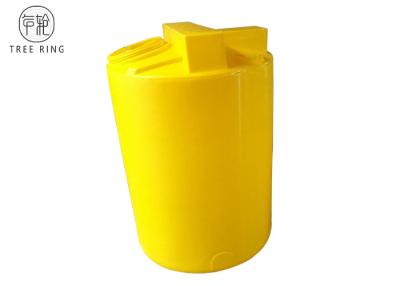 China 250Gallon Vertical Chemical Mixing Tank With 300mm Lid Crosslinked Cylindrical for sale