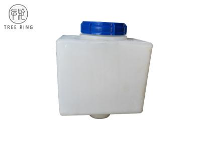 China 20L Small Chemical Dosing Tank Rectangle , Cone Bottom Rinse Chemical Feed Tank for sale