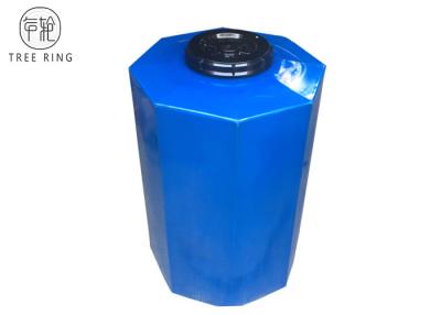 China Rotational Molding Irrigation Plastic Water Storage Tank Blue / White Water Proof for sale