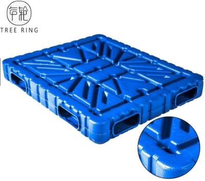 China Deck Vacuum Form Plastic Stacking Pallets Double Face Colsed 1500 * 1300 * 150mm for sale