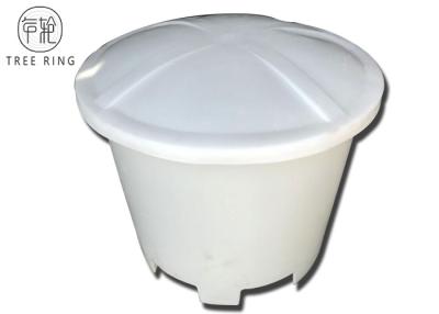 China Round Heavy Duty Plastic Barrels For Storage / Forklift Shipping Over 100 Gallon for sale