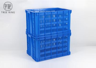 China Large Heavy Duty Plastic Crates For Fruits And Vegetables 705 * 480 * 405 Mm C700 for sale