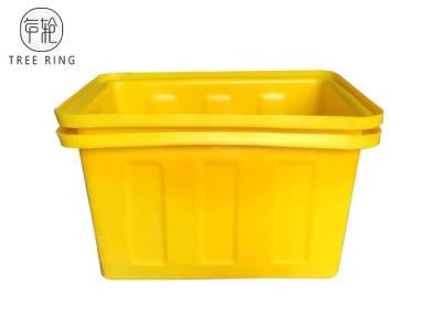 China K90 Rectangular Heavy Duty Open Top Roto Molded Bin Box For Industrial Cooler Warehouse for sale