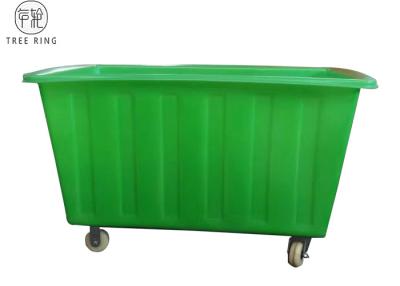 China Rotomolded Poly Box Truck , Elevated Raised Growing Laundry Cart Plastic For Planter for sale
