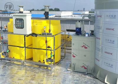 China Tratamiento de aguas residuales de dosificación químico del tanque de Protopine del polímero de Mc 500l, el tanque de mezcla químico en venta