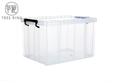 China Food Grade Stackable Plastic Storage Bins , 60 Litre Plastic Crate Box for sale