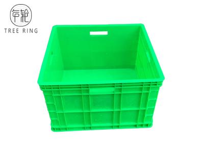 China Heavy Duty Polypropylene Stacking Boxes , Auto Square Plastic Hobby Box for sale