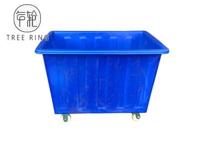 China Commercial Textile Mobile Tapered Plastic Box Truck Cart For Garment Industrial for sale