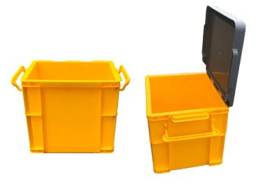 China HDPE 26 Liter Euro Storage Containers Heavy Duty for sale