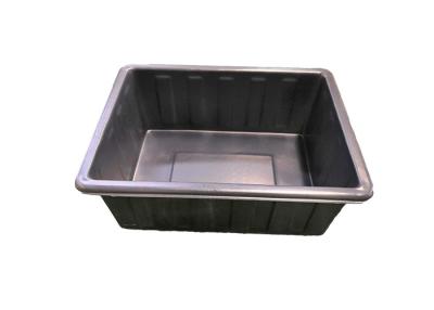 China 380L Rotomolding Plastic Rectangular Hydroponic Grow Tanks With Growing Bed Stand for sale