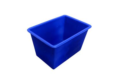 China 150 L Poly Box Truck Handling Cart Plastic Tub For Recycling Trash Truck for sale