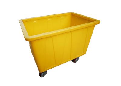 China 300Kg Roto Moulded Products Heavy Duty Stock Handling Trolley , Bar Bottle Bin Poly Skips for sale