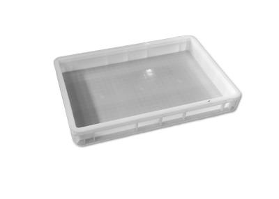 China HDPE Polystyrene  Euro Stacking Tray Cutom Embossing Logo for sale