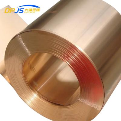 Chine H62 C27200 Brass Copper Plate C83600 Ti Bronze Alloy Copper Sheet Coil with Competitive Price à vendre