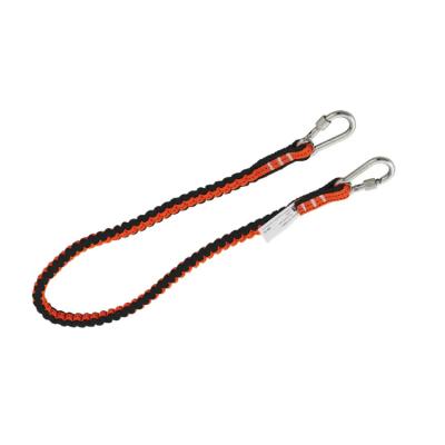 China Polyester Adjustable Safety Lanyard Work Restraint Rope 900 To 1400mm for sale