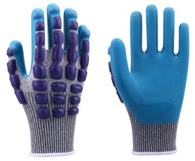 中国 EN388安全反影響の手袋の油田産業機械手の手袋 販売のため