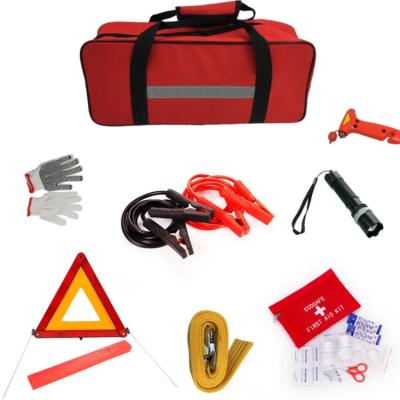 China Road Assistance Automotive First Aid Kit RV Car Emergency Roadside Kit for sale