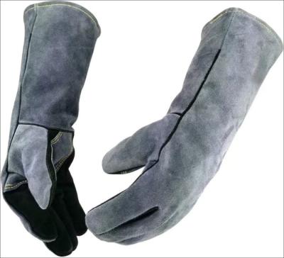 China los guantes a prueba de calor 932℉ del 16in ignifugan los guantes cortados de la prueba para la seguridad en venta