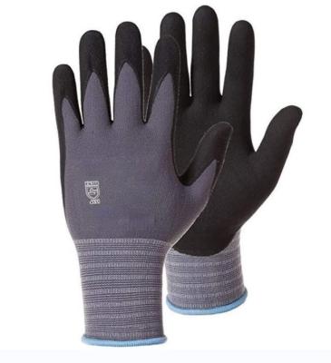 China Knit Nylon Work  Seamless Gloves Breathable Water Repellent XL XXL for sale
