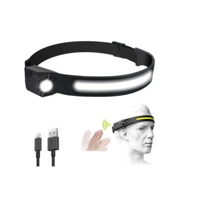 China Waterproof Flexible Headlamp Work Light 12000 Lumen 230 Degree USB Rechargeable for sale