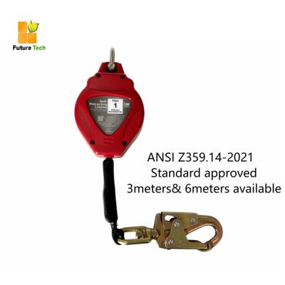 China Fall Protection Self Retracting Devices For Personal Fall Arrest Systems for sale