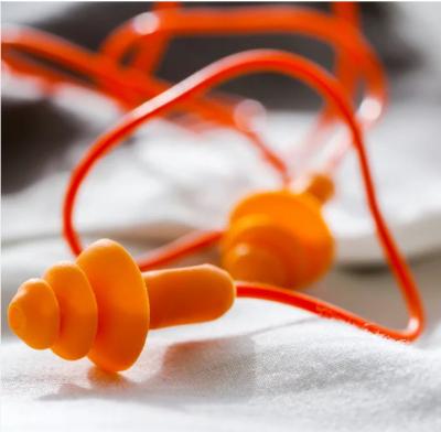 China Tampões auriculares reutilizáveis ​​de silicone de segurança de alta qualidade para proteção auditiva pessoal à venda