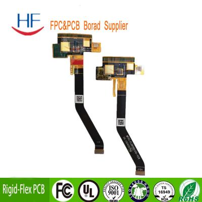China Printed Rigid Flexible PCB Circuit Board Multilayer Non Halogen 0.15mm for sale