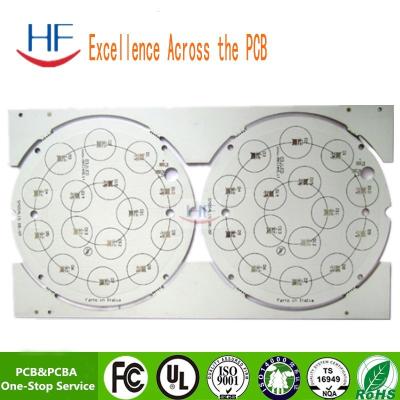 China Tabela de PCB LED SMD de alumínio 35um cobre para iluminação LED à venda