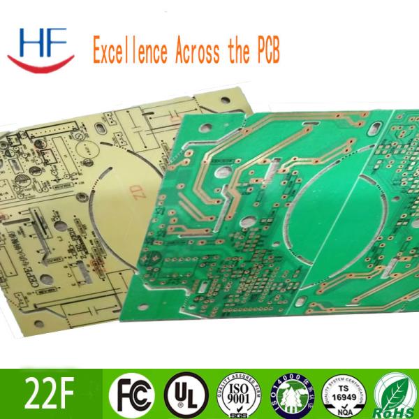 Quality 1oz Copper FPGA Single PCB Fabrication Fr-4 Lead Free for sale
