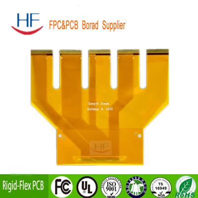 China 6 Layer Copper Foil Flexible PCB Fabrication FR4 3mil OEM for sale