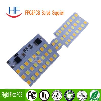 Chine 1OZ LED cuivre PCB rigide flexible assemblage de circuit imprimé à rotation rapide 2 couches à vendre