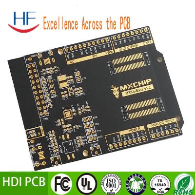 China 1oz Copper HDI PCB Fabrication Assembly FR4 94v0 Led Board for sale