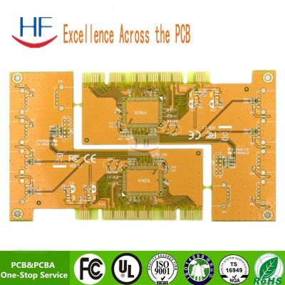 China 1.4mm 94V0 Placa de circuito impresso em branco Epoxi Isolamento imersão ouro PCB à venda