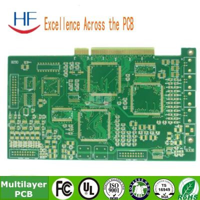 China Custom Multilayer PCB Fabrication Design Aluminum Green for sale
