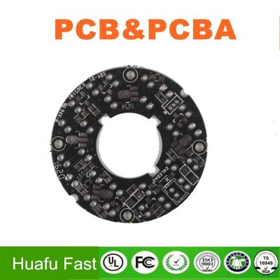 China 94V0 Copper Bare Single Sided PCB Board Manufacturing Black 1 Layer for sale