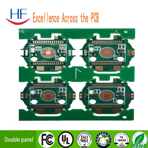 Quality 1.6mm Thickness FR4 PCB Board 1oz Copper Green Solder Mask Color High Precision for sale