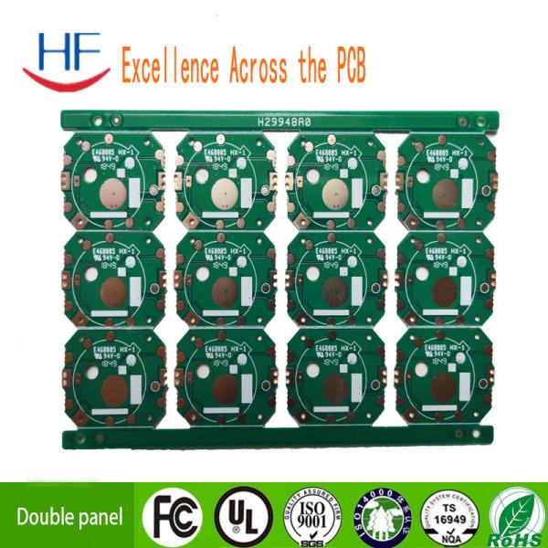 Quality 94v0 Circuit Printed PCB Prototype Board Green FR4 1.2mm 4 layer for sale