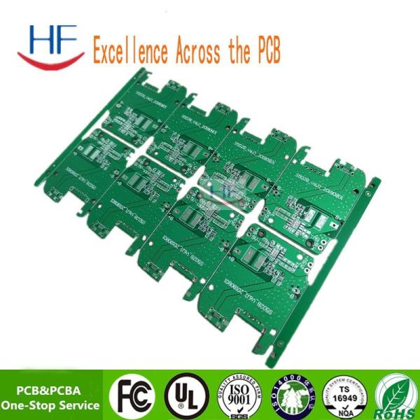 Quality Green Solder Mask Electronic PCB Board Double Side 12v For Audio Amplifier for sale